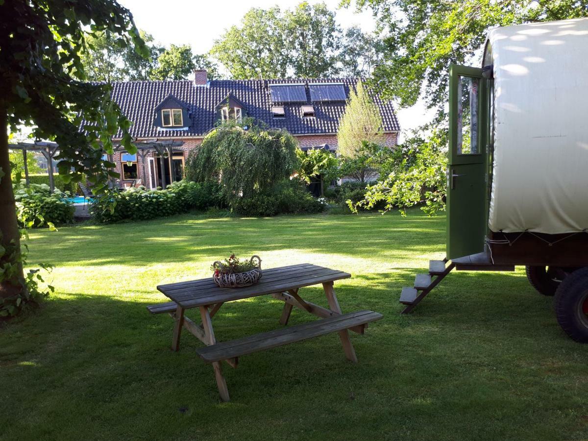 Irish Bowtop Op Het Platteland Van Huize Ouwervelden Wouwsche Plantage Exteriör bild